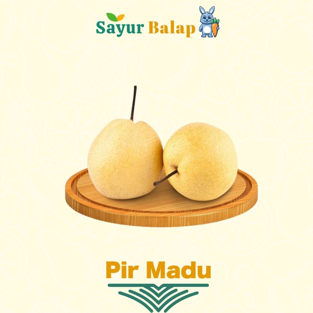

Buah Pir - 2 Pcs - Sayur Balap Lampung