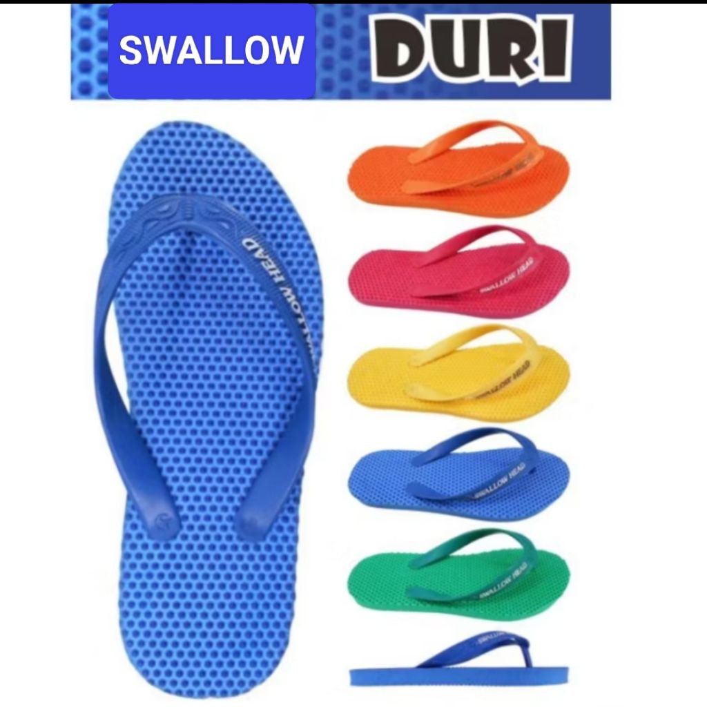 Sandal Jepit Swallow Duri / Sandal Jepit Duri Bergerigi Swallow Original