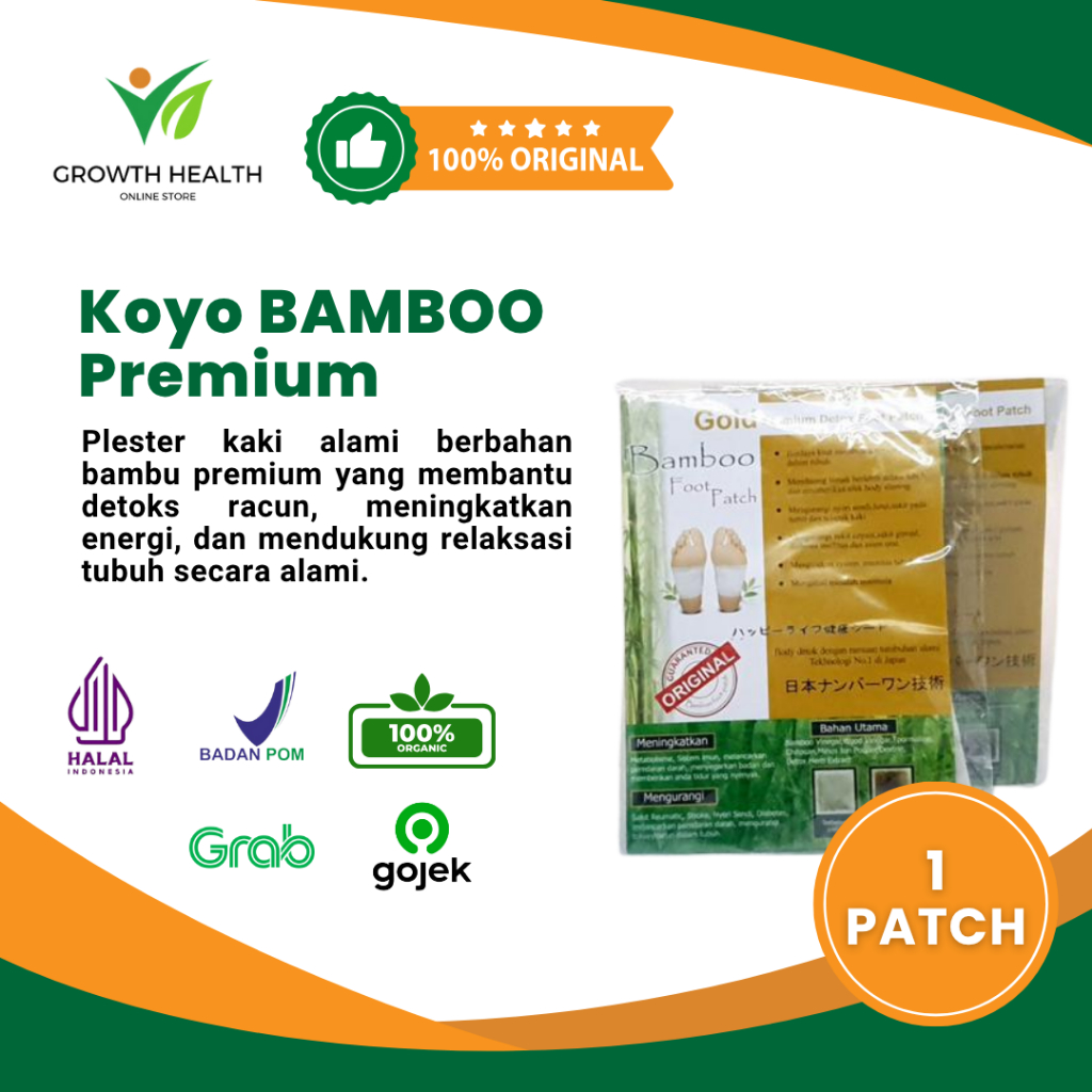 Koyo BAMBOO/Premium Foot Patch Original