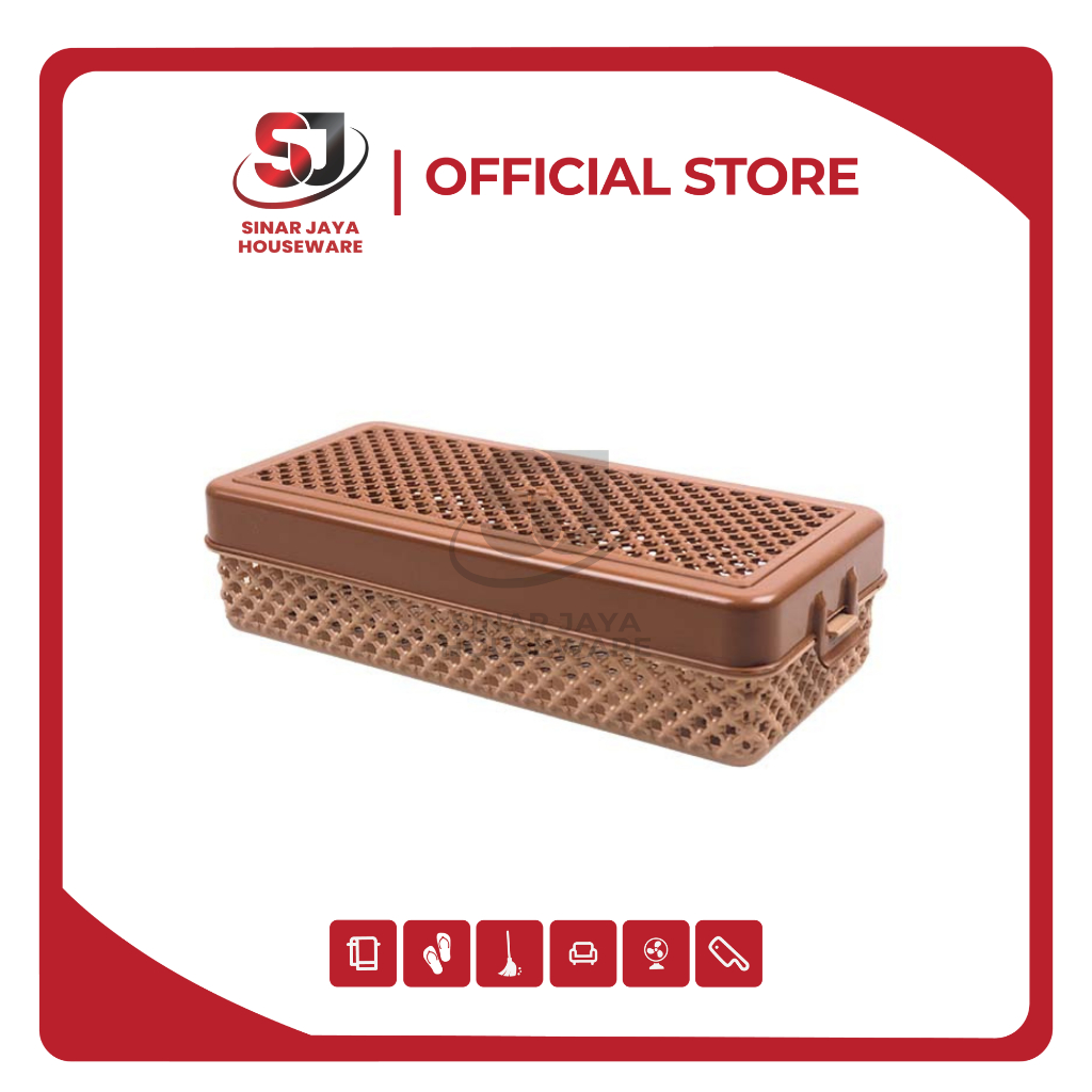 

KOTAK SBG VIRAL CARAMEL/kotak serbaguna/kotak viral/wadah pensil