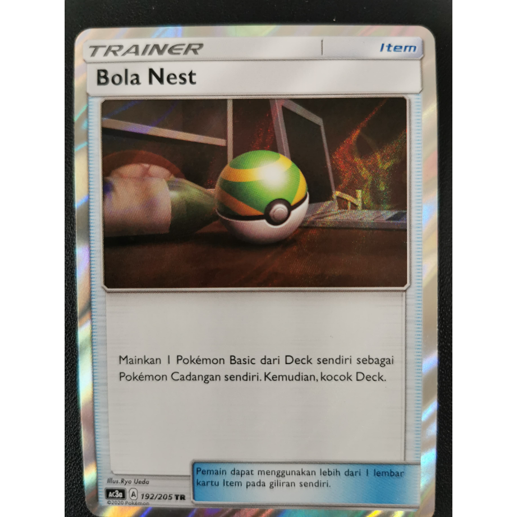Pokemon TCG Indoesia ac3a Bola Nest 192/205 TR
