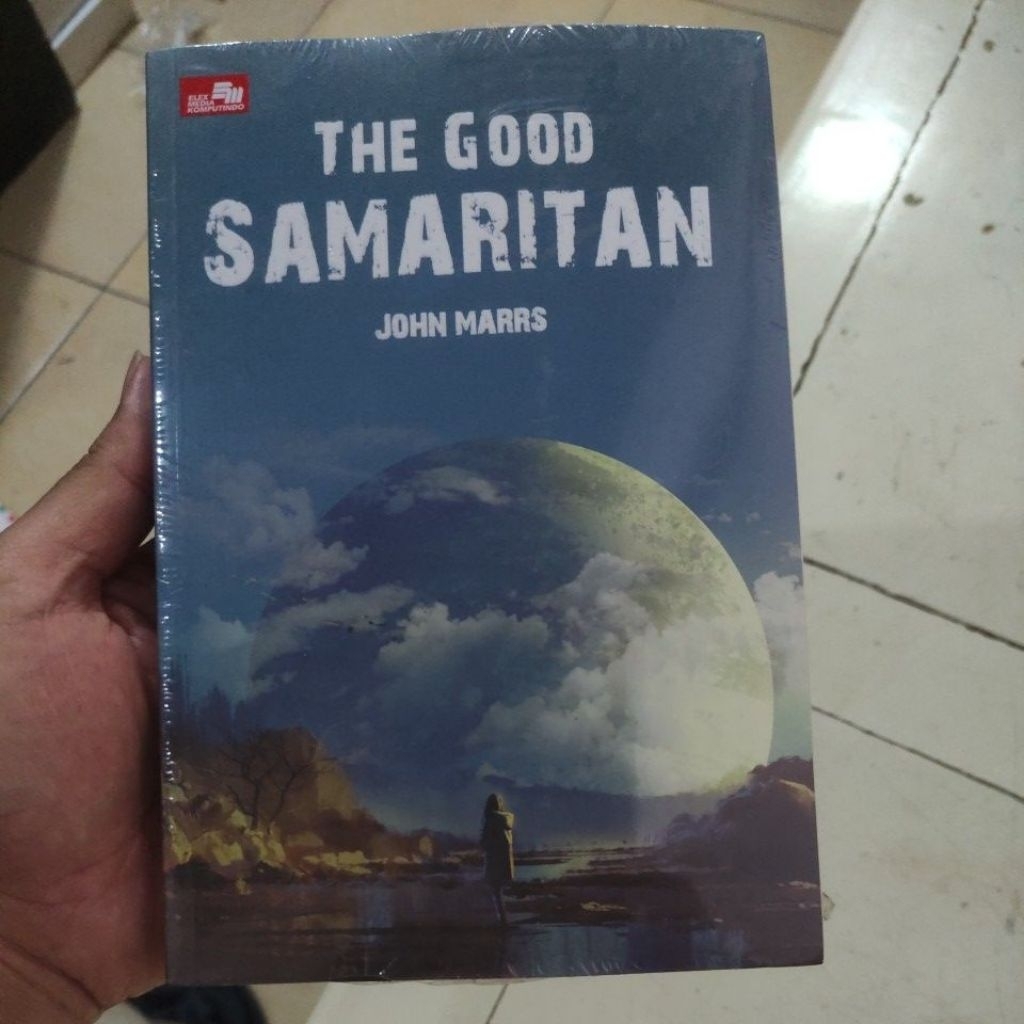 THE GOOD SAMARITAN. JOHN MARRS. novel. promo