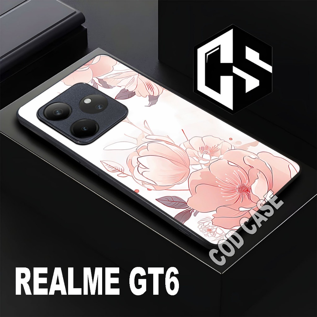 (COD 121)Softcase Glossy REALME GT6/case realme gt6/casing realme gt6 glitter/case realme gt6
