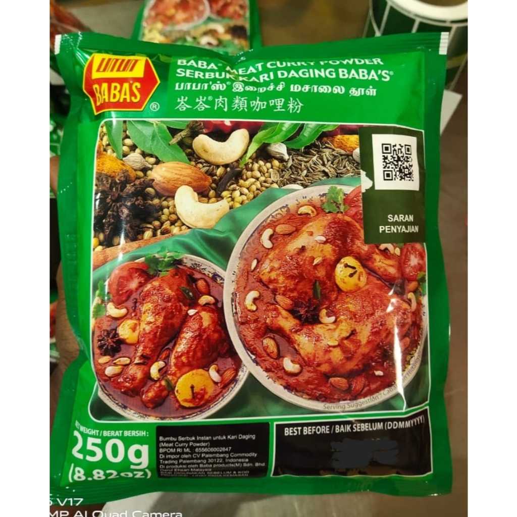 

Babas ( bubuk kari merk babas )