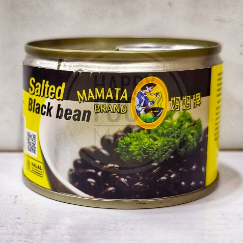 

[HALAL] MAMATA KACANG HITAM ASIN 182G/ TAUSI/ SALTED BLACK BEAN/ KACANG HITAM KALENGAN