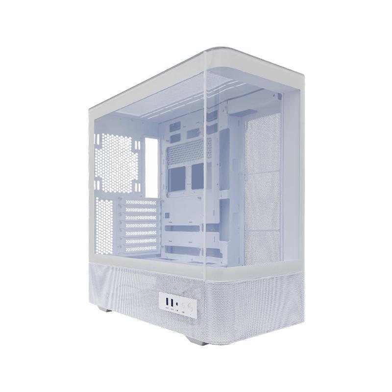 CUBE GAMING ROCCU WHITE | CASING PC GAMING ATX