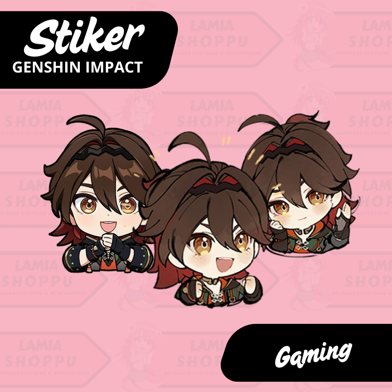 

Stiker Gaming Genshin Impact | Sticker Gaming GI | Stiker Laptop Vinyl Anti Air
