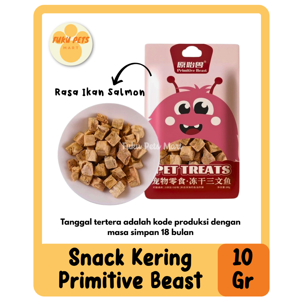 Snack Ikan Kering Daging Beku Cemilan Kucing Anjing