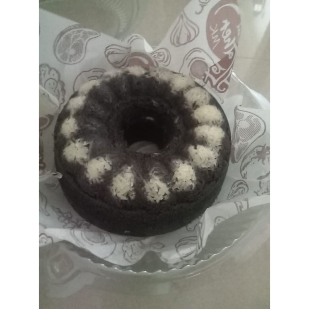 

bolu ketan item keju lumer