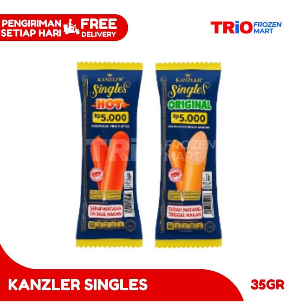 

Kanzler Singles Original & Hot 35 Gram