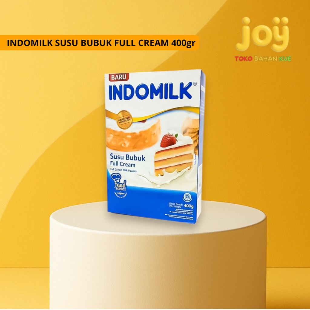 

INDOMILK SUSU BUBUK FULL CREAM 400GR