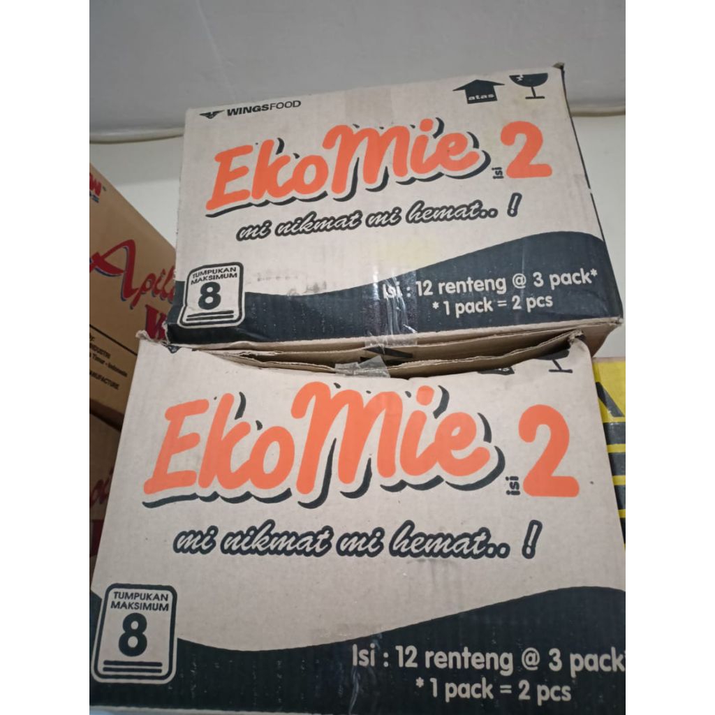 

Eko Mie Dus isi 36 pcs Ekomie