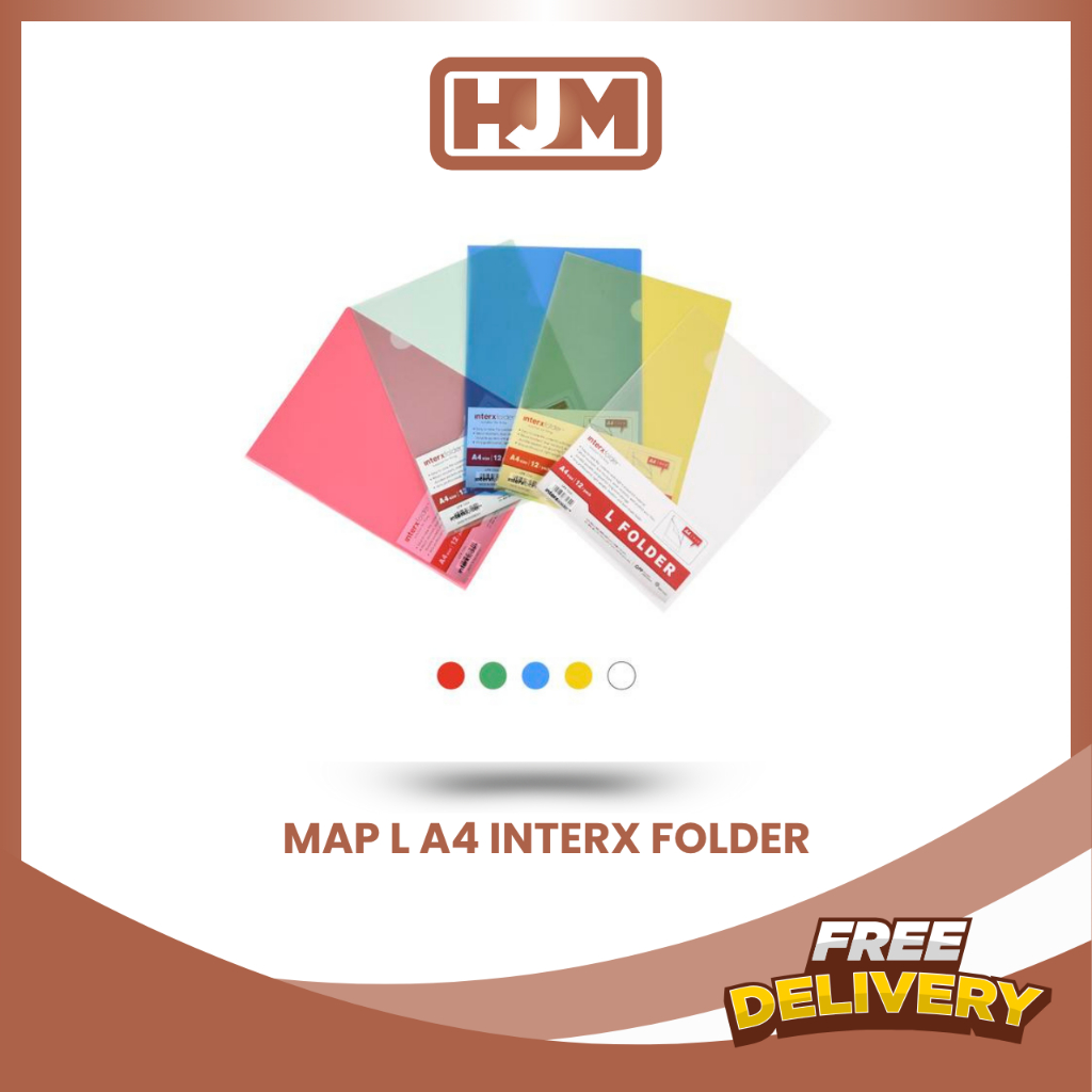 

INTERX MAP L A4 (L FOLDER A4) LFX100A