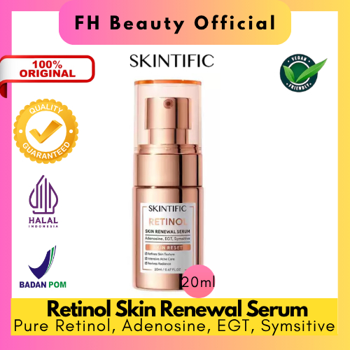 SKINTIFIC Retinol Skin Renewal Serum 20ml / Skintific Retinol Serum FH Beauty