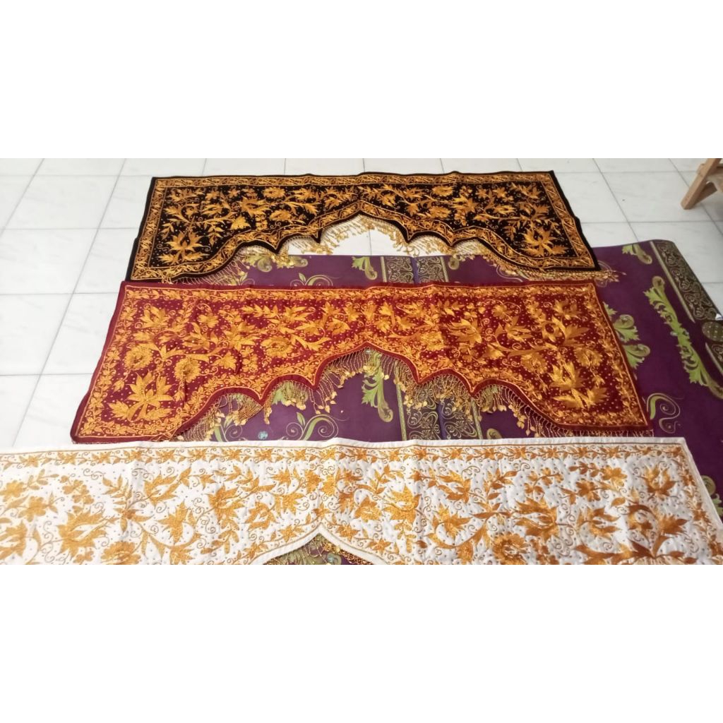 Kain Kasap Aceh Pintu Gadong/Dekorasi Pelaminan Aceh