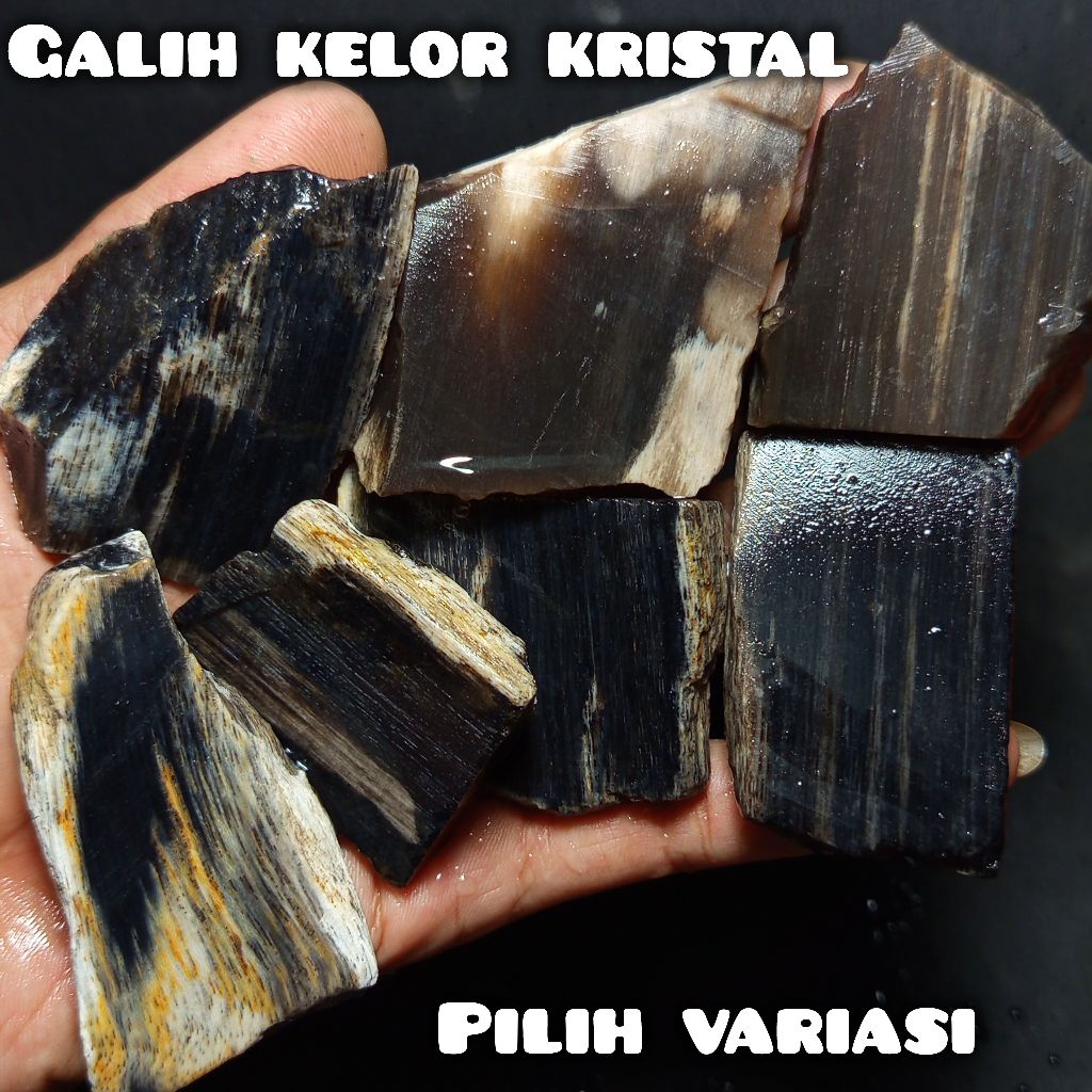 batu posil kelor kristal/posil galih kelor asli/bongkahan batu posil kelor kristal natural