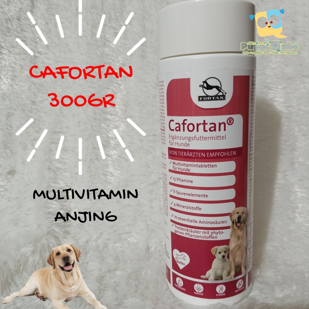 Cafortan 300gr - Multivitamin Hewan Anjing Vitamin Kulit & Bulu