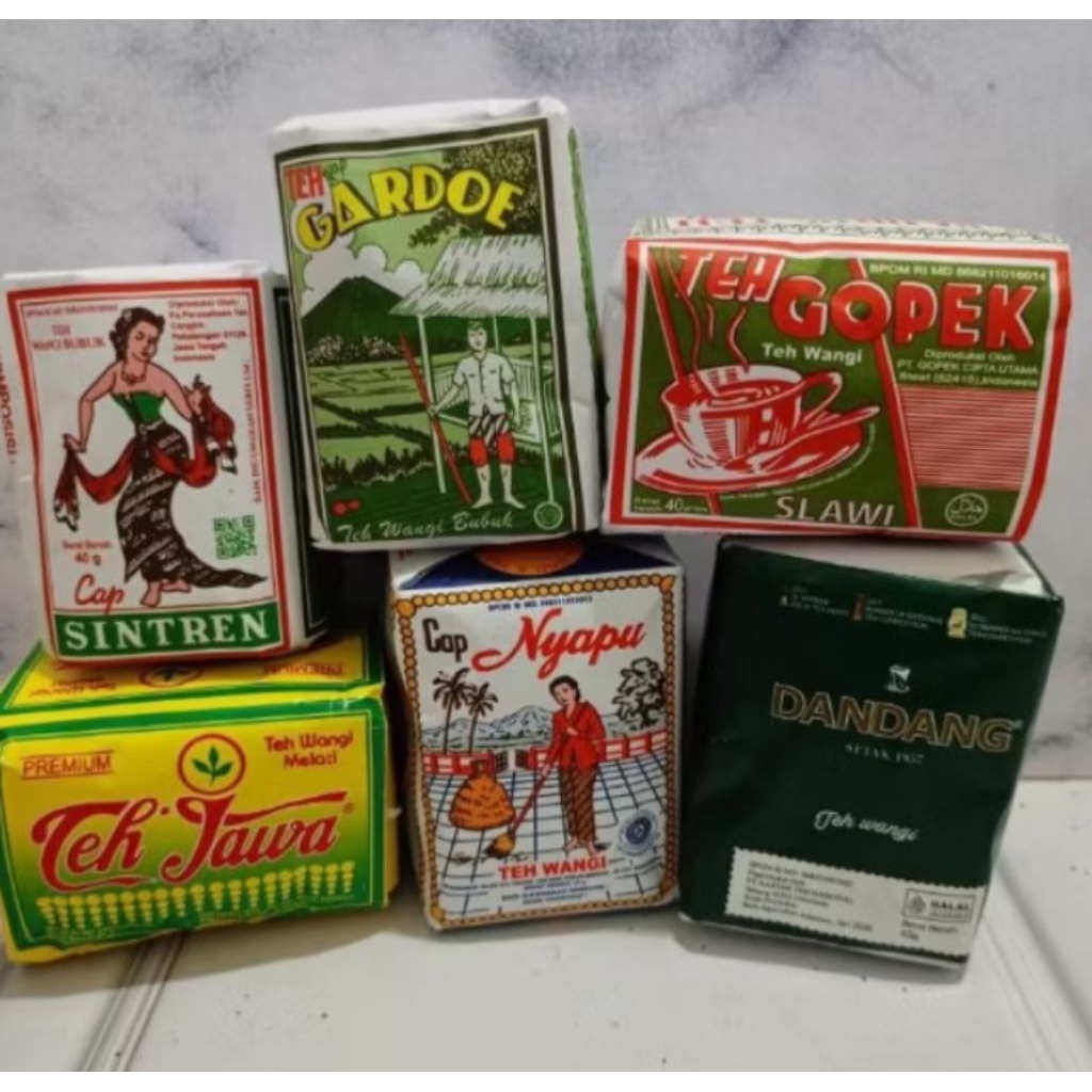 

6 macam teh buat racikan