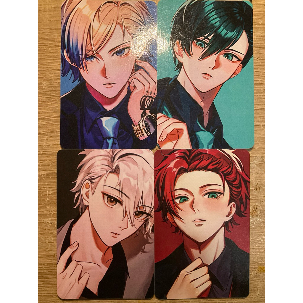 photocard blue lock digital art