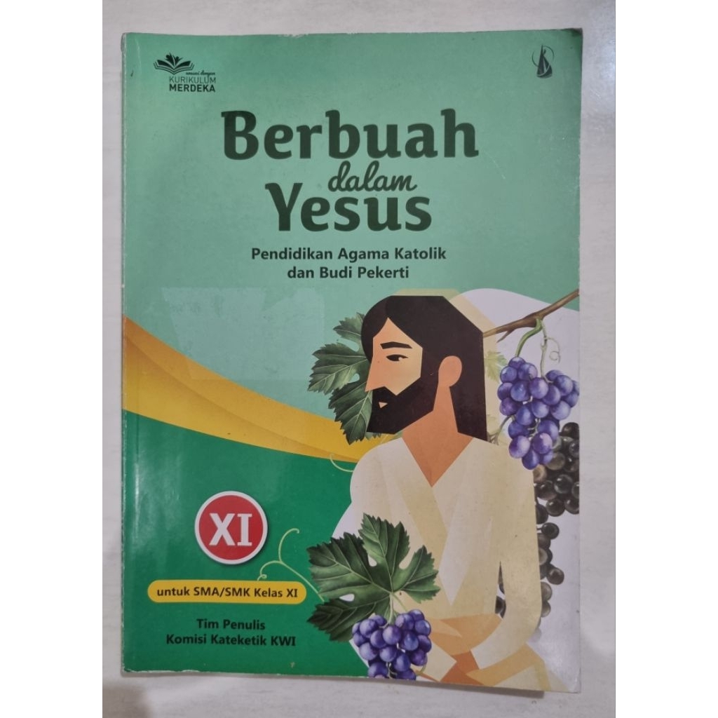 Buku Agama Berbuah dalam Yesus kelas 2 SMA