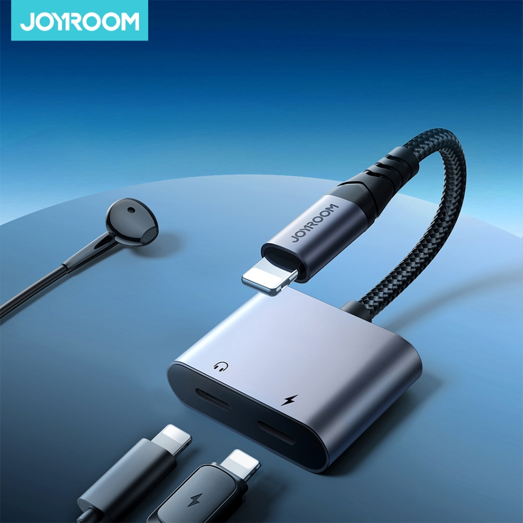 JOYROOM Adapter Splitter Audio 2in1 iPhone Lightning With Call
