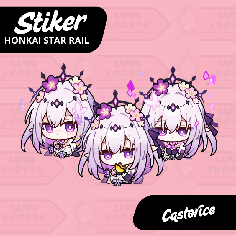 

Stiker Castorice Honkai Star Rail | Sticker Castorice HSR | Stiker Vinyl Laptop Anti Air