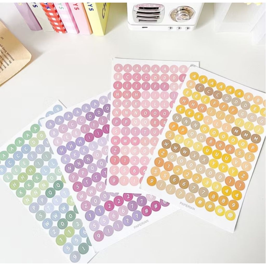 

Sticker huruf abjad abc Dekorasi Jurnal Stiker sticker Huruf Deco Alphabet Untuk Diary Aesthetic Scrapbook Stiker Alat Tulis Simple