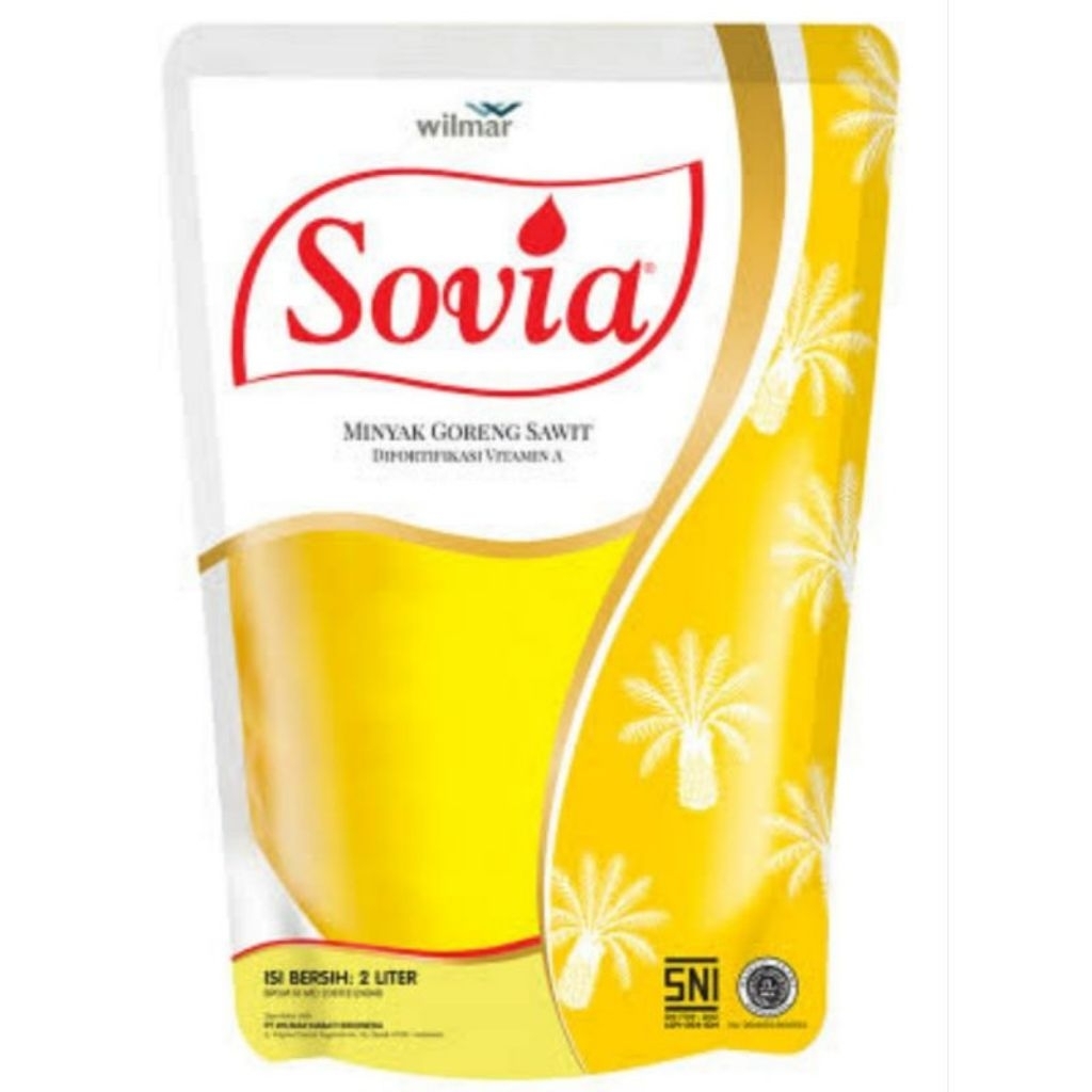 

Minyak Goreng Sawit Sovia Pouch 2 liter
