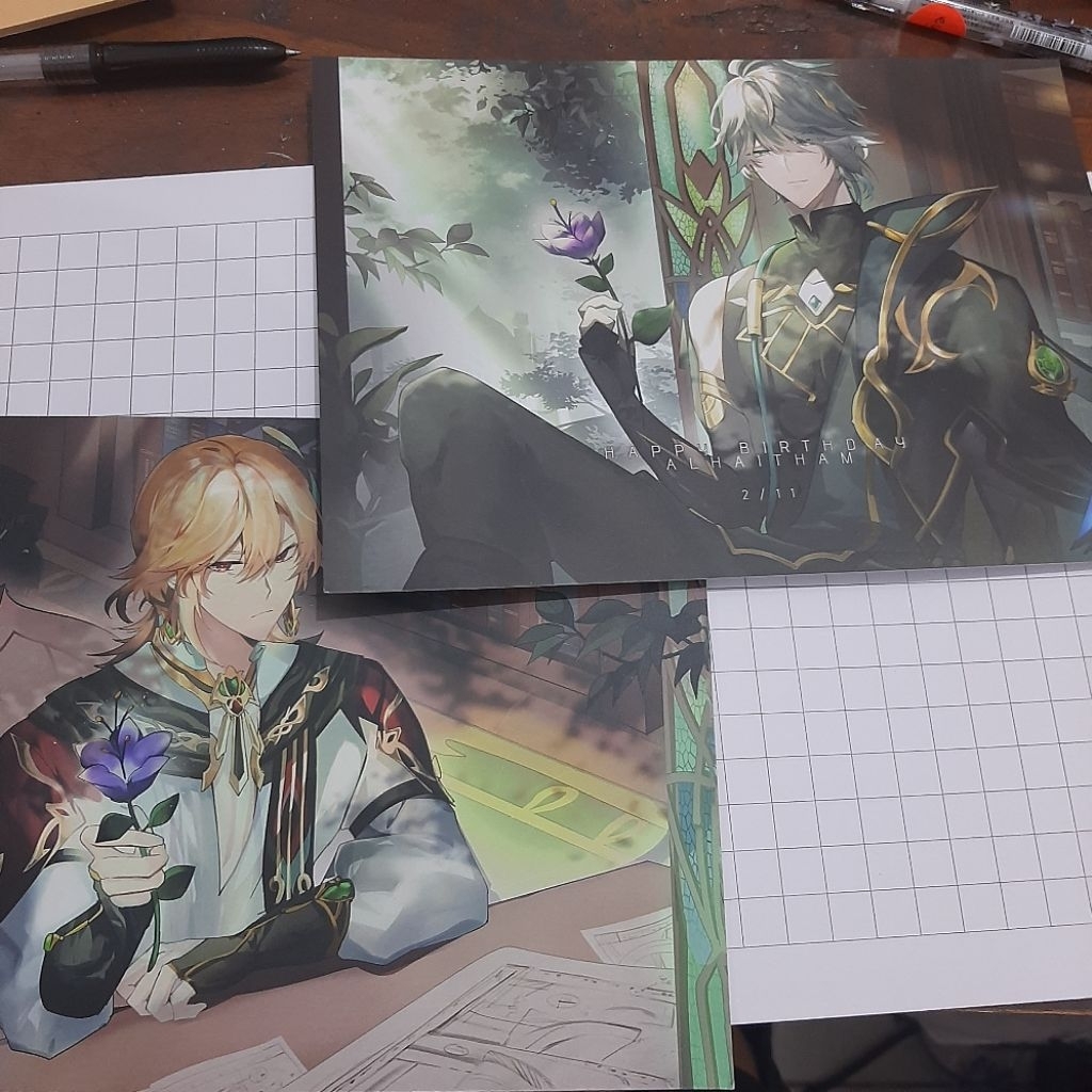 

GENSHIN MERCH POSTCARD