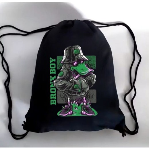 Tas Serut Stringbag Gymsack Anti Air Terlengkap Termurah | Tas Gymsack Olahraga | Tas Sekolah Tas Se