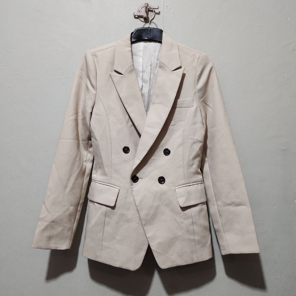 MAK MAKS Blazer cream blazer