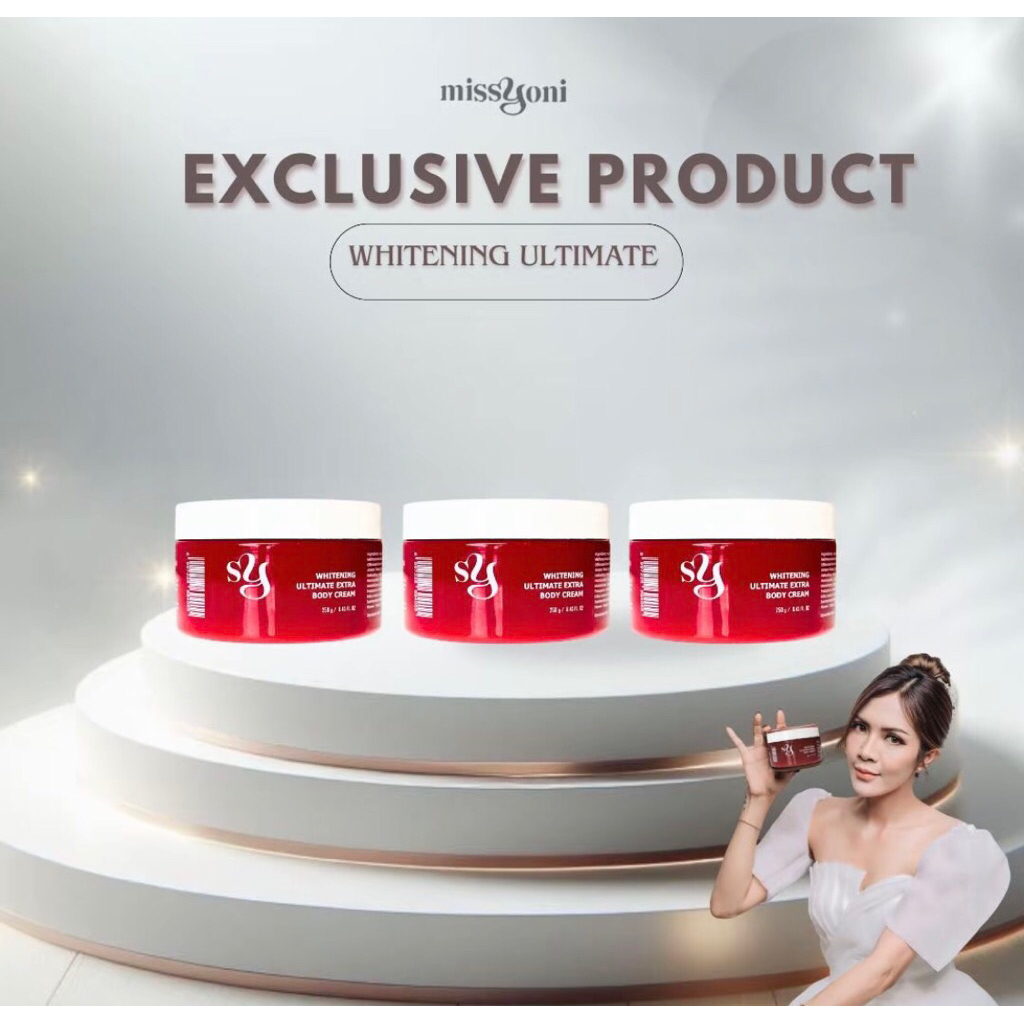 YONI SKINCARE ORI 100% BPOM Ready (siap kirim) || BUNDLE ISI 3 WHITENING ULTIMATE EXTRA BODY CREAM 2