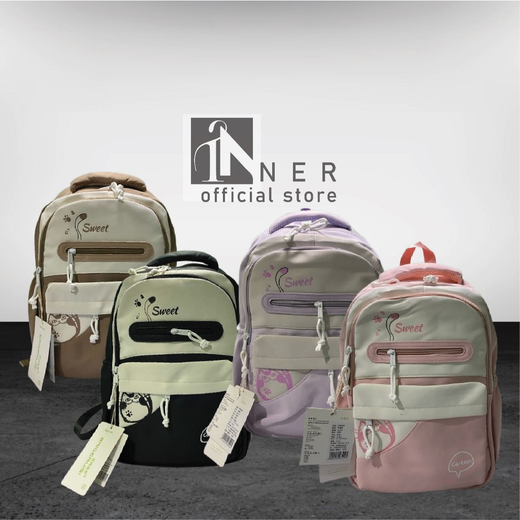 Ransel Bag 8509# Bisa C.O.D Tas Sekolah Anak TK,SD,SMP,SMA Premium