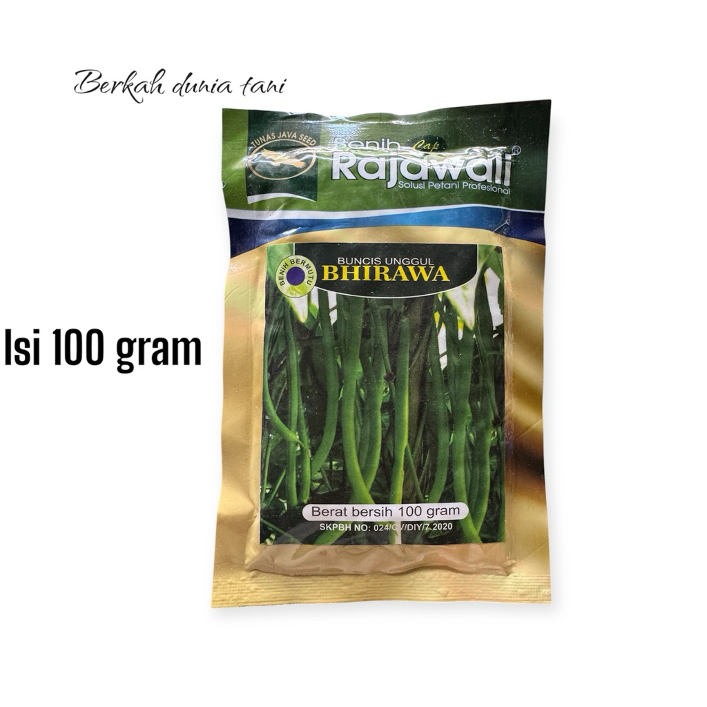 

Buncis unggul Bhirawa Cap Rajawali 100 gram