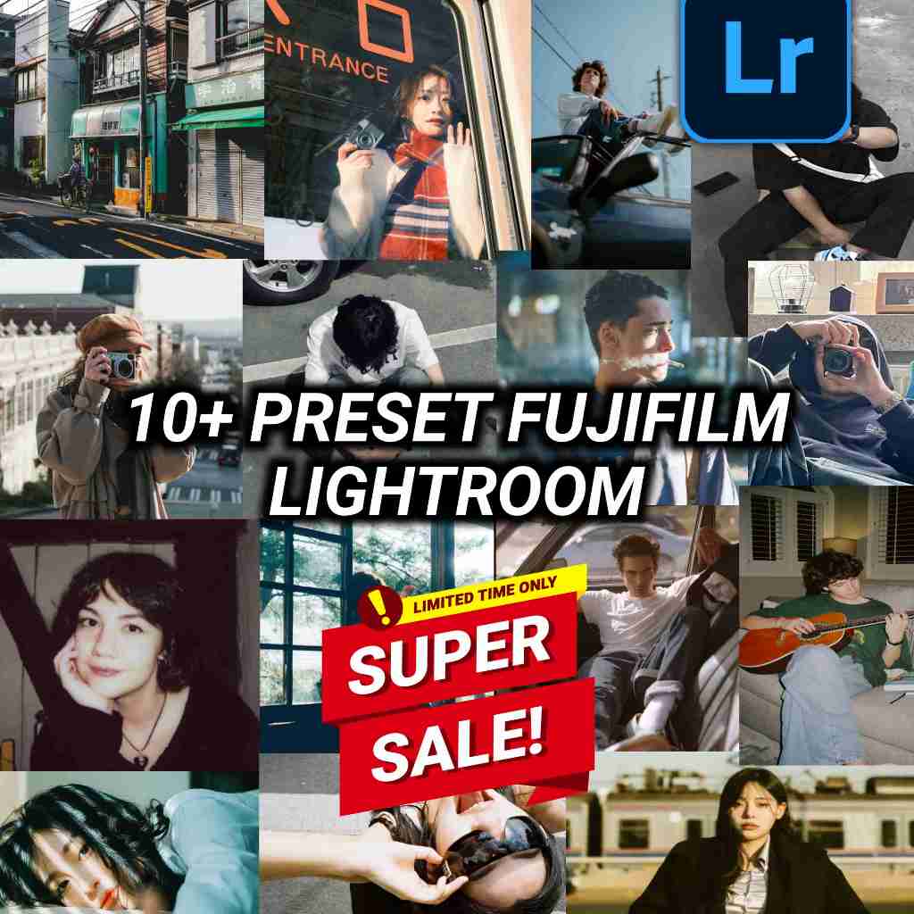 SUPER SALE 10+ PRESET FUJIFILM LIGHTROOM ANDROID & LAPTOP,PC