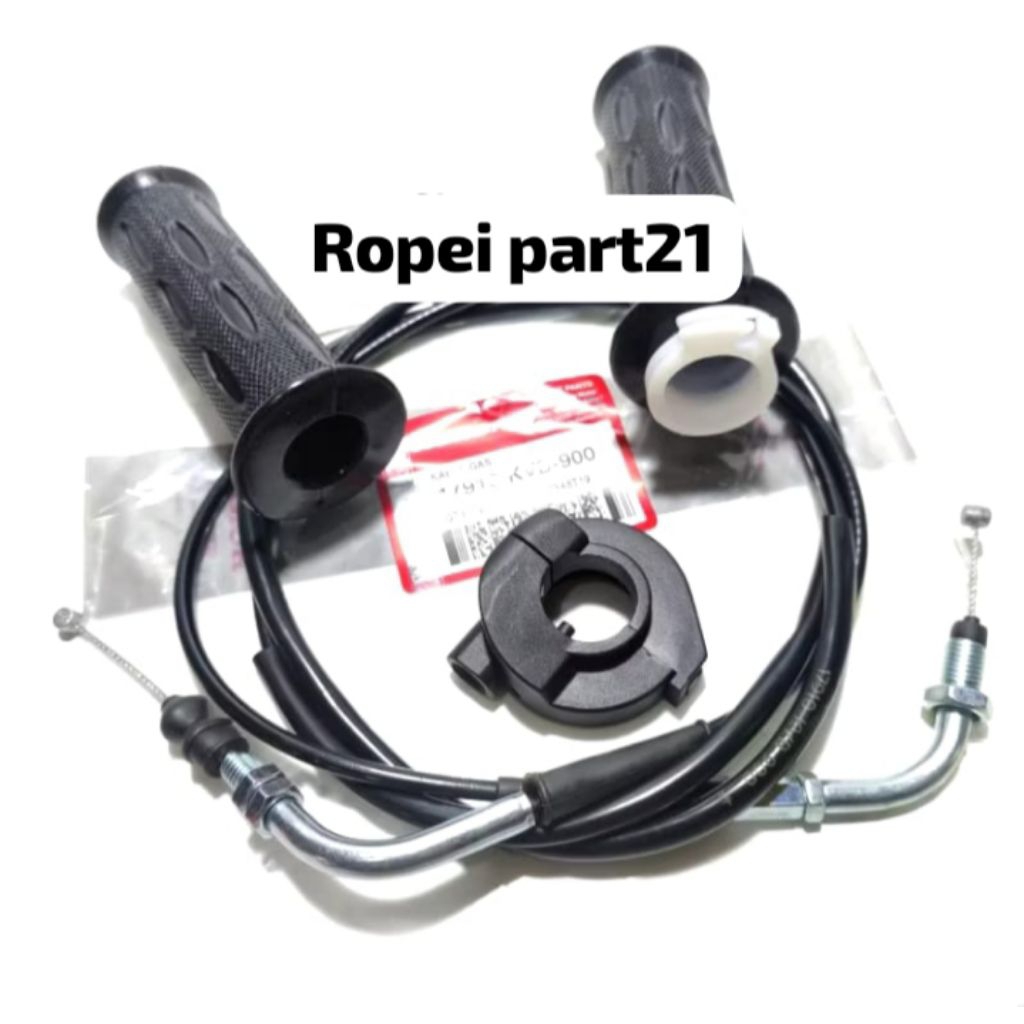 paket kabel gas KVY/KVB + rumah gas Handgrip Vario 110 lama Old VARIO CBS110 TECHNO Beat karbu ORI
