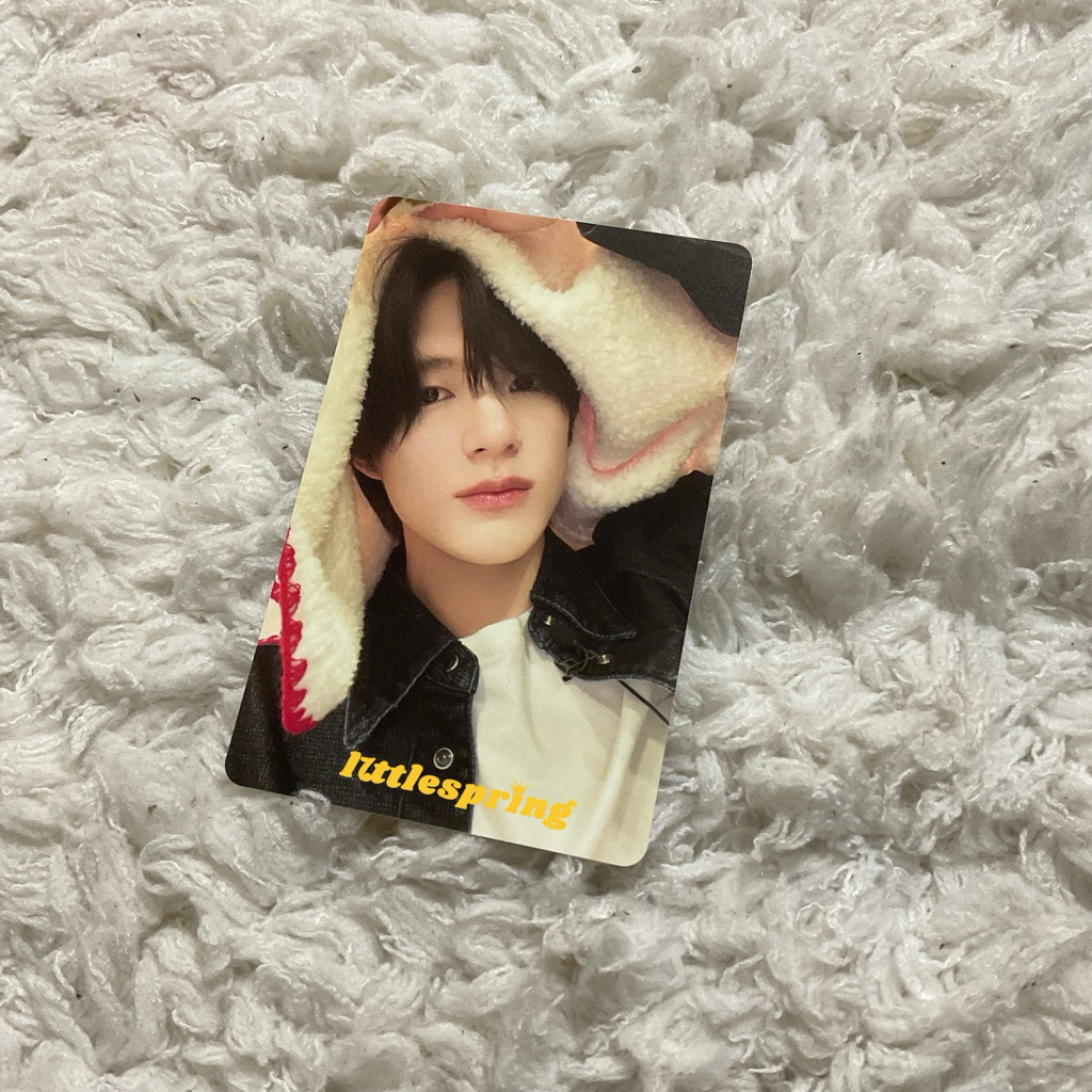 PHOTOCARD OFFICIAL NCT DREAM JENO PINK CHRISTMAS 2024 / JENO SELIMUT