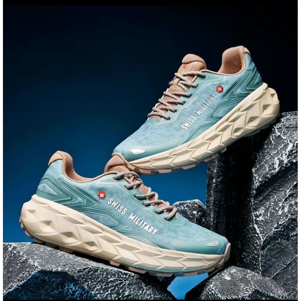Swiss Military Running Shoes Limited Edition Casual Sepatu Lari Kasual Fashion