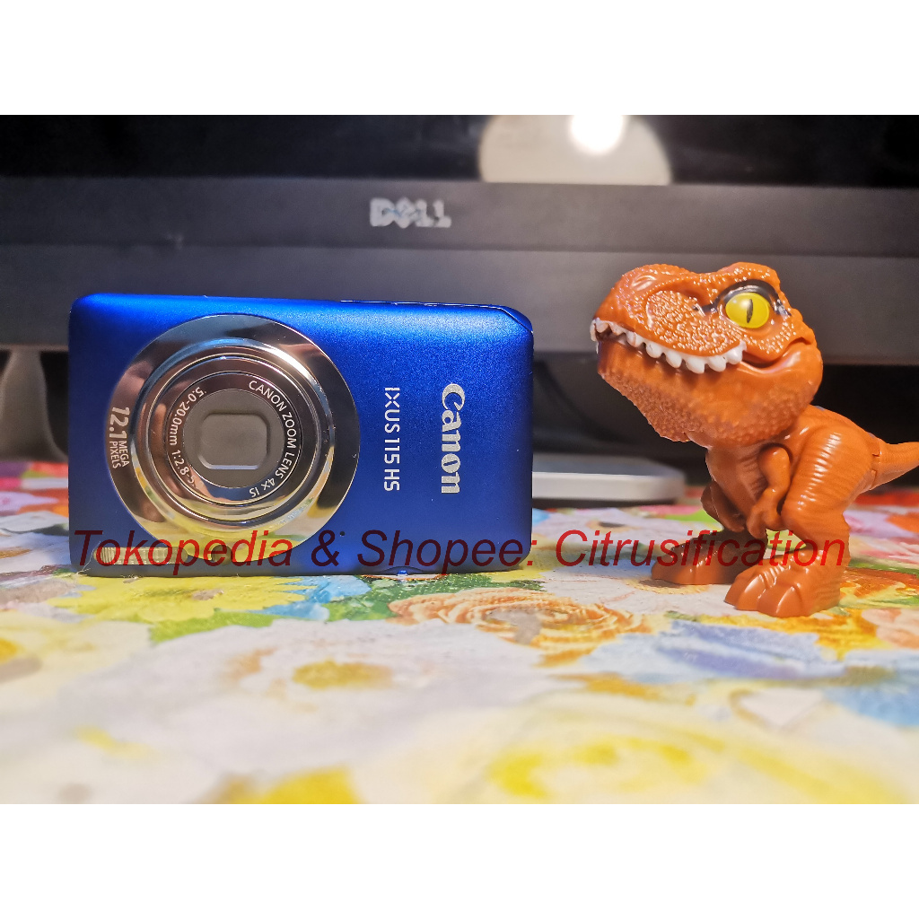 Kamera Digital Pocket Digital Camera Second Preloved Bekas CANON IXUS 115 HS ELPH 100 HS IXY 210F