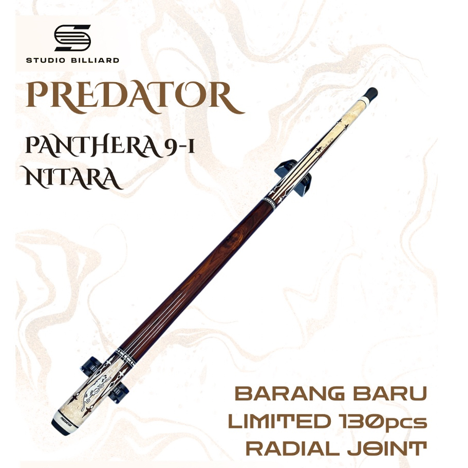 Predator panthera 9-1 Nitara wrapless cocobolo limited 130 by jacoby
