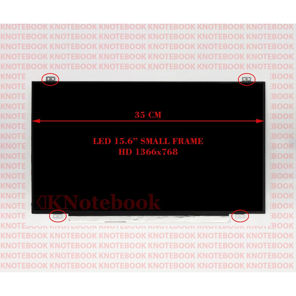 LCD LED 15.6" Slim 30 Pin SMALL FRAME HD 1366x768 NT156WHM-N45 V8.0