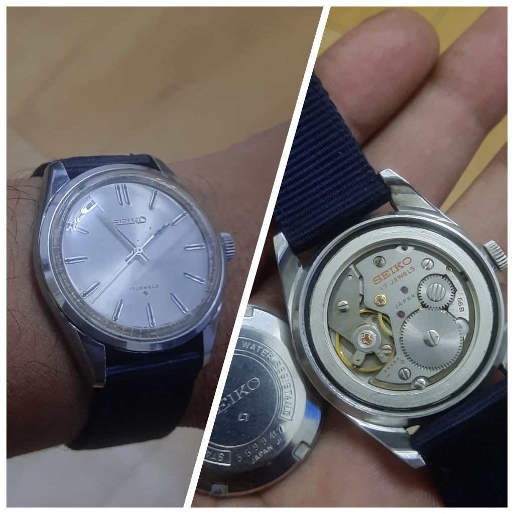 Jam Tangan Seiko 66-7100 JDM Vintage Original Bekas Preloved Second