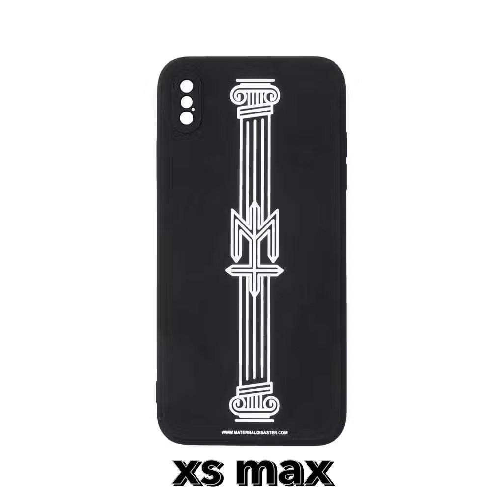 GSC XS MAX MATERNAL DISASTER SOFT CASE FOR IPHONE XS MAX  HITAM