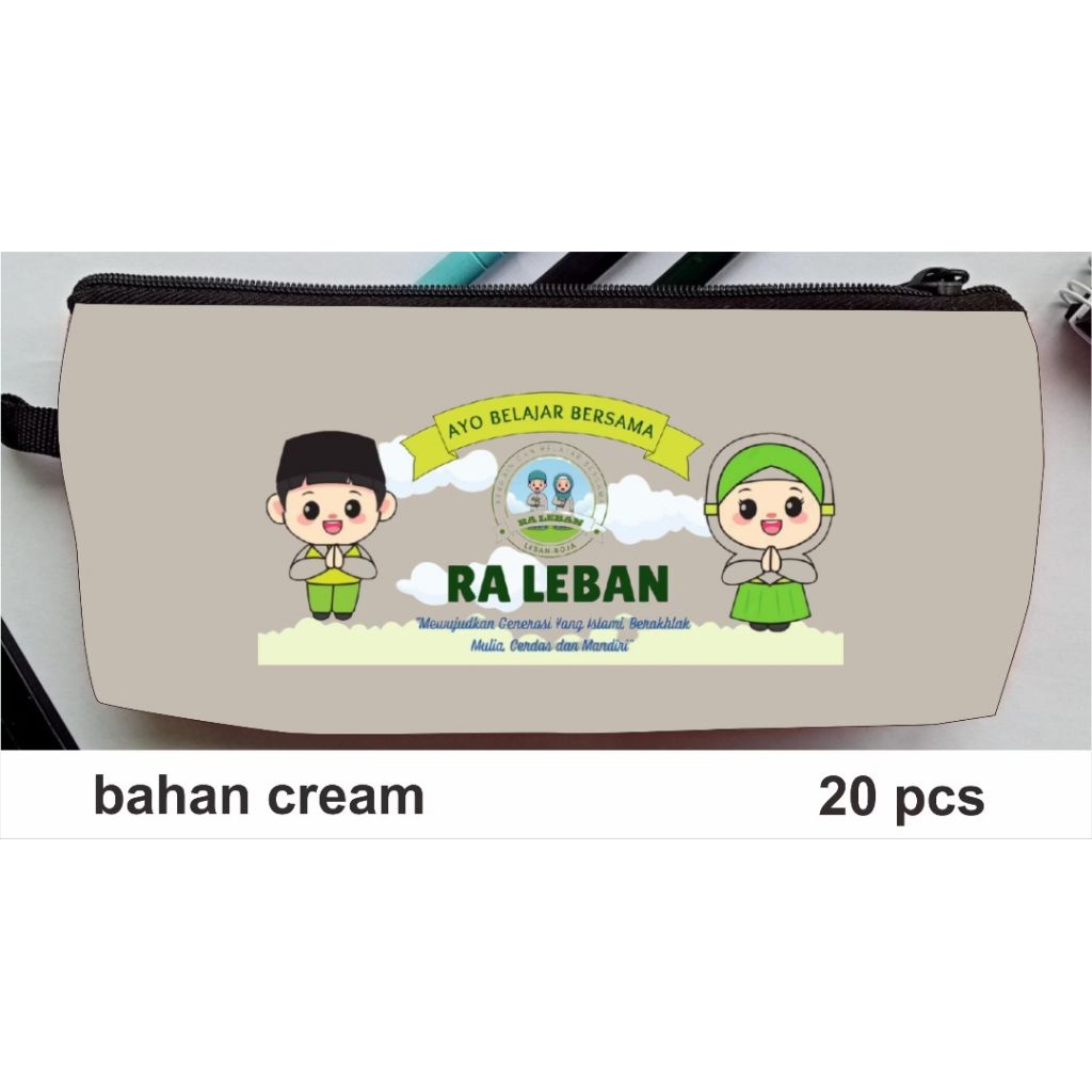 

Tempat pensil custem nama
