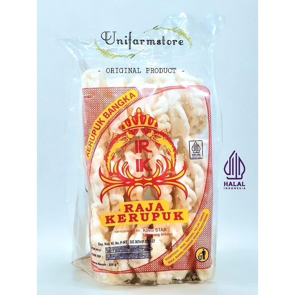 

Kerupuk Bangka Raja Kerupuk Kecil - Isi 17 ORIGINAL