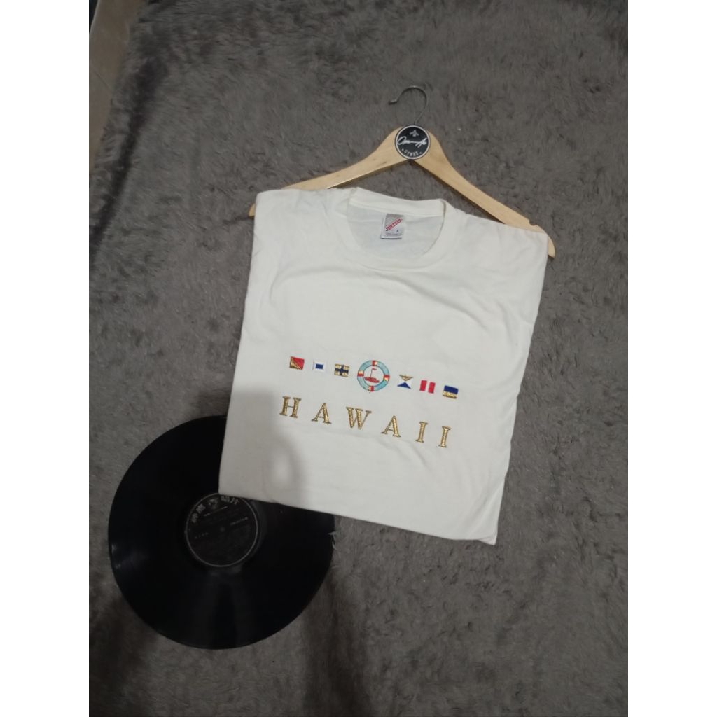 Kaos Vintage Hawaai tag Jerzees