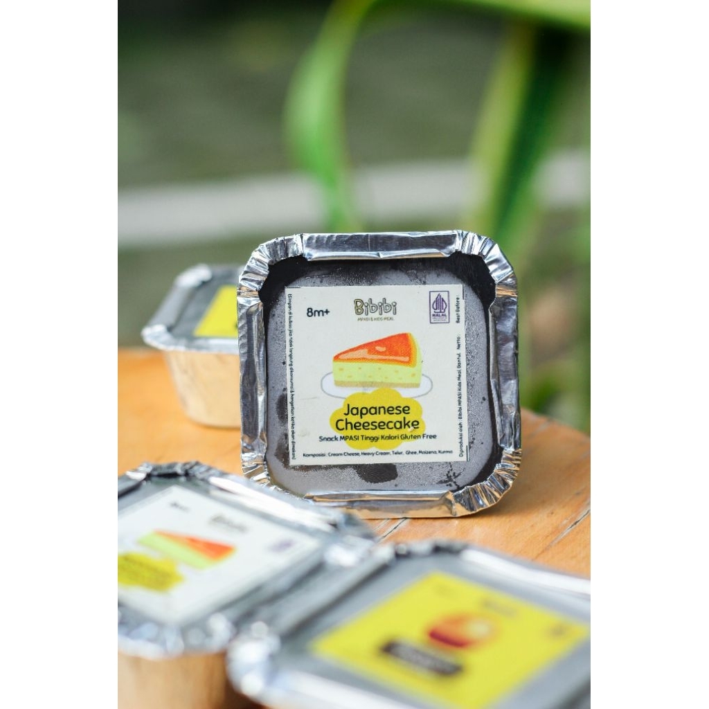 

Japanese Cheesecake (isi 2 pcs) - Bibibi