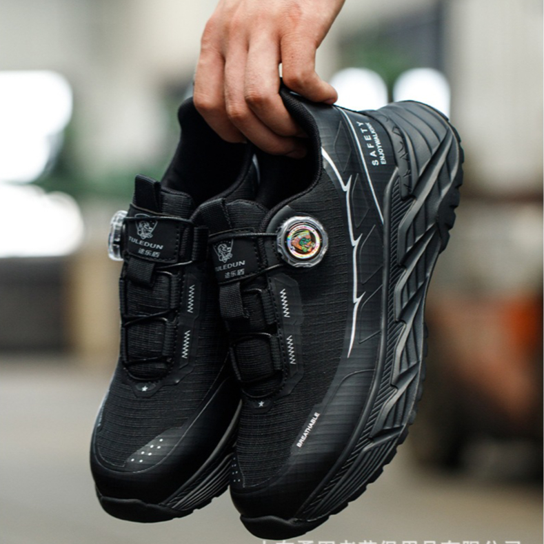 New // Tuledun Sepatu Safety Sport Sepatu Safety Pria Sneakers Ringan // 100% Original