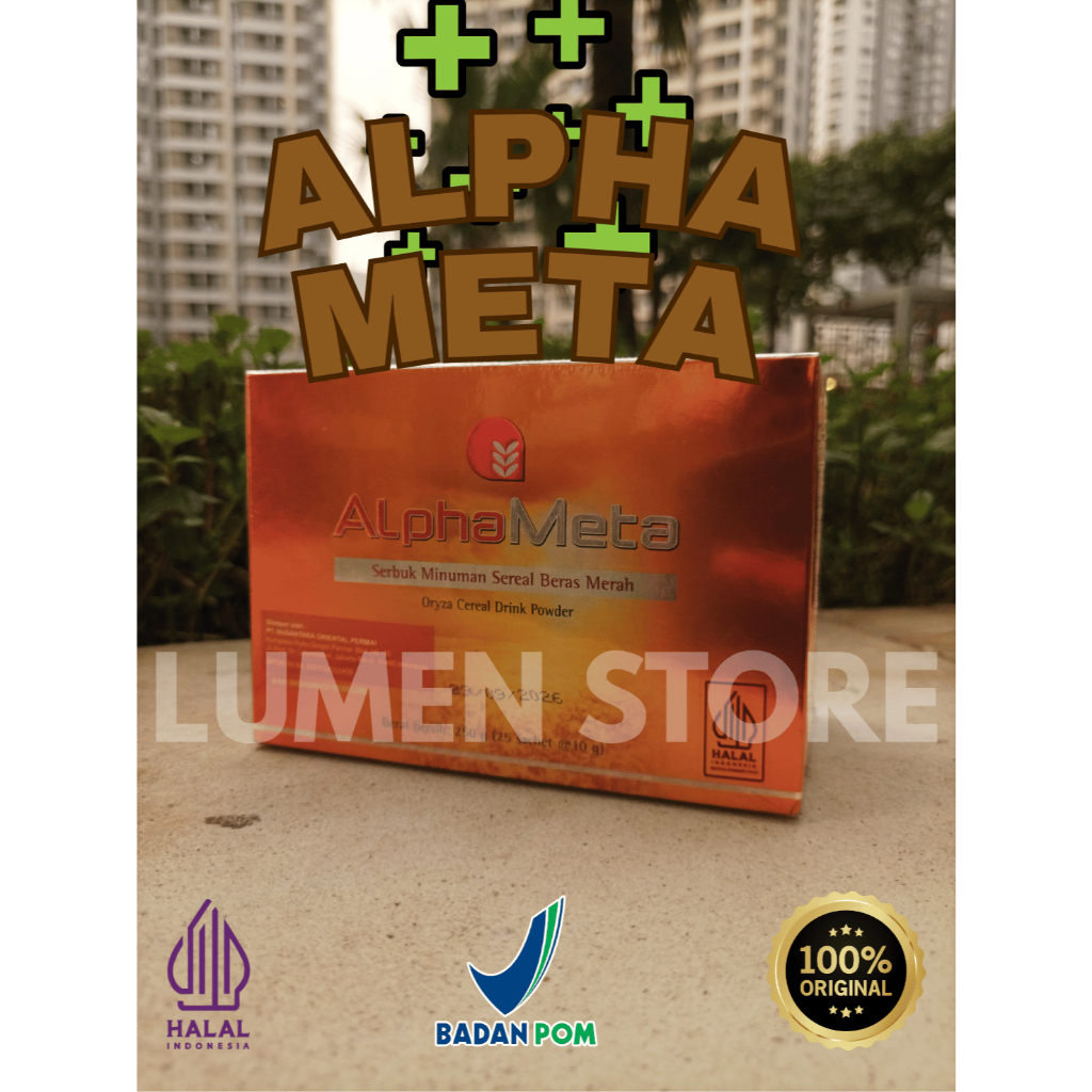 Alphameta Alpha Meta Nutrisi Sel Bernutrisi 25 Sachet