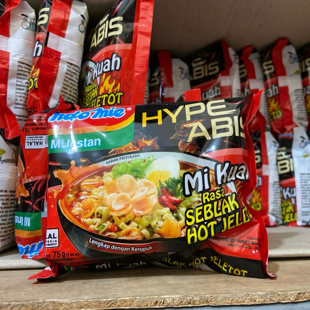 

Mie Indomie rasa seblak 5-10pcs